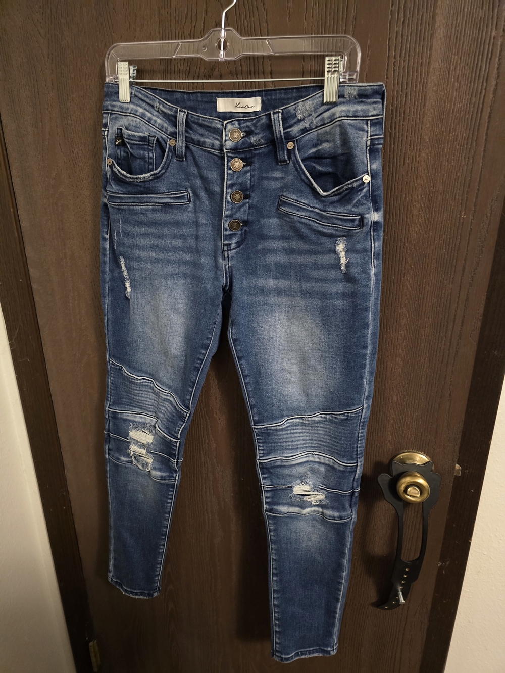 KanCan Dark Blue Wash Skinny Jeans